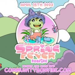 Maine Cannabis Event Community Bonfire Concert Outdoor Party Fun Weed Pot Love Glass Prizes Raffles Spring Fever Frogs Third Eye